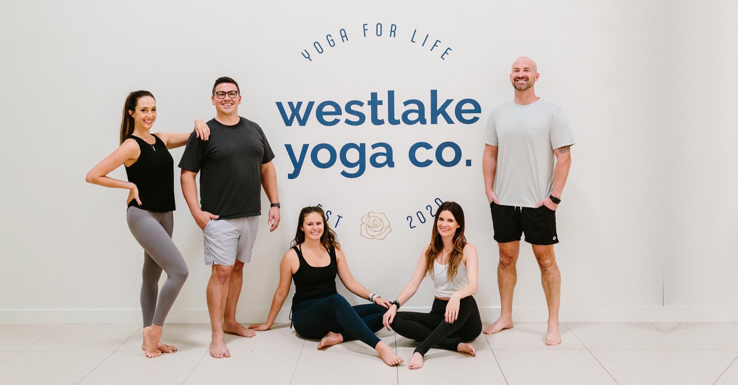 Westlake Yoga Co. team portrait